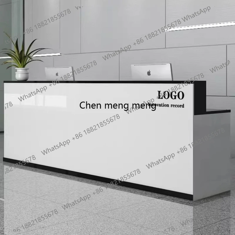 Luxury Reception Desk Table Business Beauty Salon Pharmacy Reception Desk Clothing Store Decor Comptoir Caisse Corner Furniture
Luxury Reception Desk Table Business Beauty Salon Pharmacy Reception Desk Clothing Store Decor Comptoir Caisse Corner Furniture