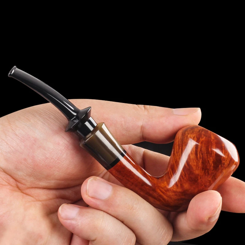 Straight Briar Wooden Tobacco Pipe Portable Filter Wood Pipes Smoke Tobacco Smoking Accessories Gifts for Friend
Straight Briar Wooden Tobacco Pipe Portable Filter Wood Pipes Smoke Tobacco Smoking Accessories Gifts for Friend
