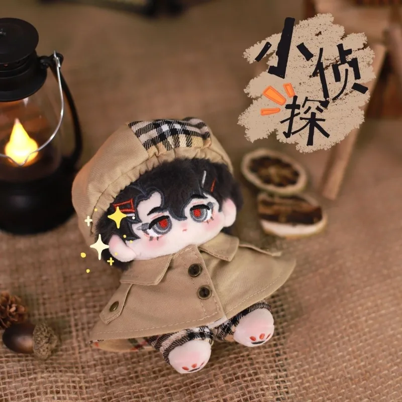 Set of 10cm cotton doll clothes, detective suit, normal body
Set of 10cm cotton doll clothes, detective suit, normal body