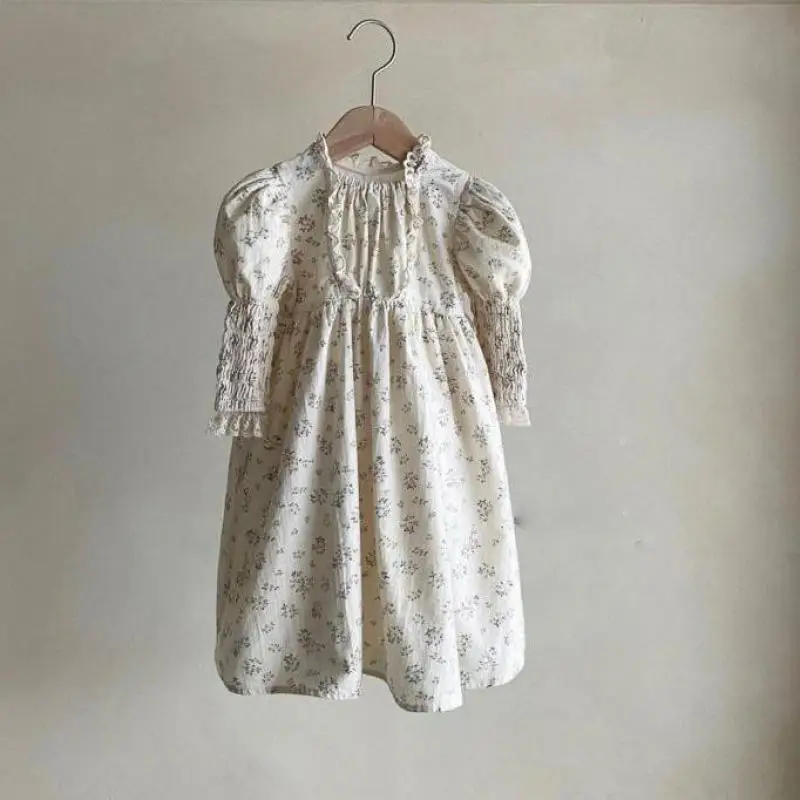 2023 Autumn Kid Clothing Girl Baby Lace Floral Print Pastoral Style Casual Party Dress Children Cotton Fashion Princess Dresses
2023 Autumn Kid Clothing Girl Baby Lace Floral Print Pastoral Style Casual Party Dress Children Cotton Fashion Princess Dresses