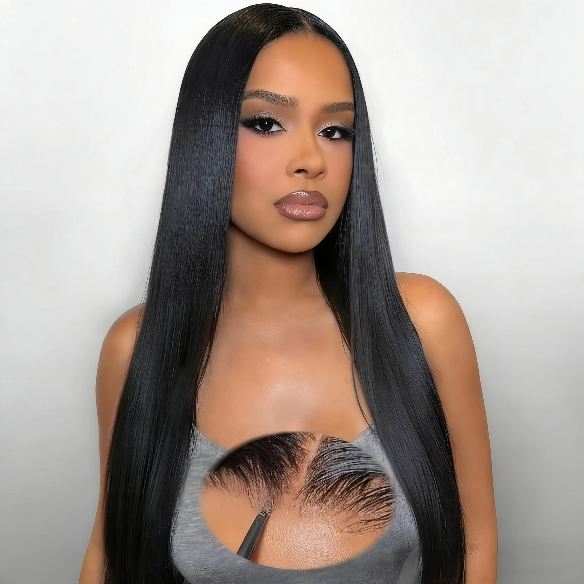 40 Inch Straight Pre Plucked HD Lace Front Wigs 13x4 13x6 Transparent HD Lace Frontal Wig Brazilian Human Hair Wigs For Women
40 Inch Straight Pre Plucked HD Lace Front Wigs 13x4 13x6 Transparent HD Lace Frontal Wig Brazilian Human Hair Wigs For Women