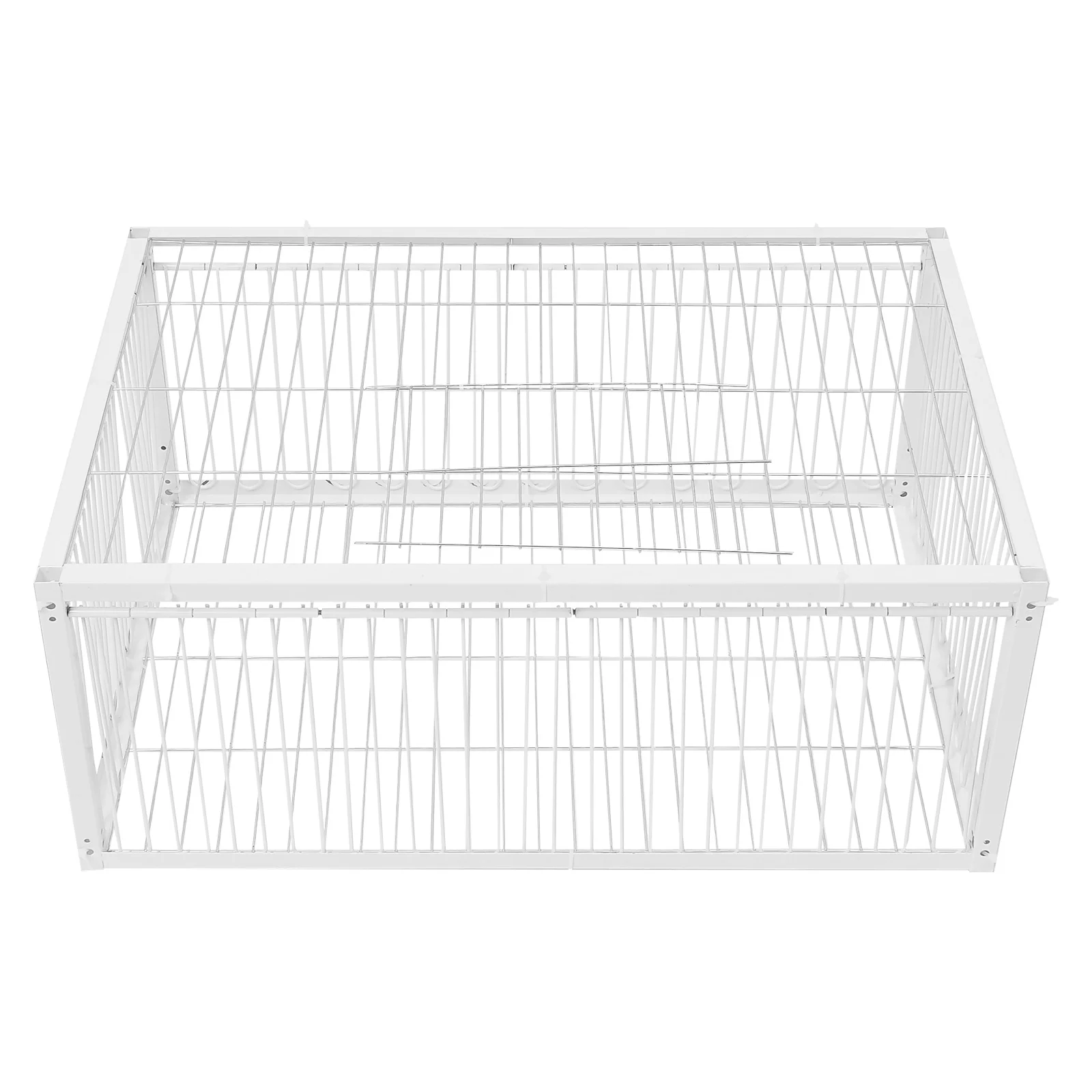 НОВАЯ ловушка для голубей с защитой от побега, живающая ловушка для мелких птиц, железная клетка-вольер для голубей с 4 односторонними входами для использования на улице
НОВАЯ ловушка для голубей с защитой от побега, живающая ловушка для мелких птиц, железная клетка-вольер для голубей с 4 односторонними входами для использования на улице