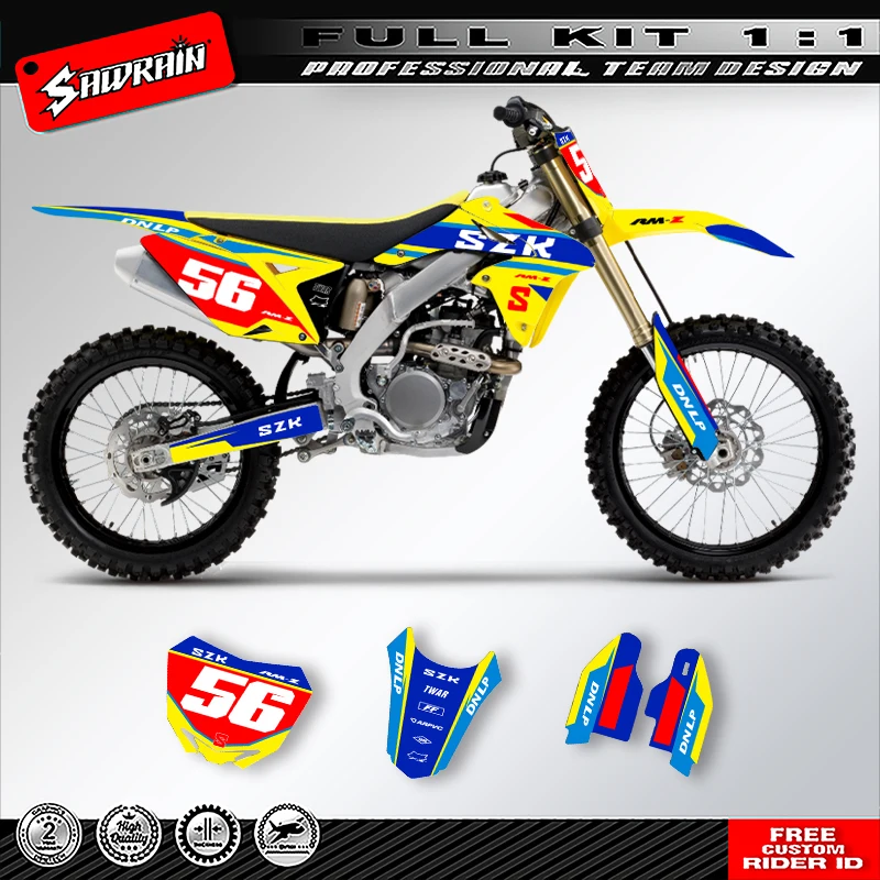 Sawrain Motorcycle Sticker Custom Team Graphics Decals Kit For SUZUKI RMZ250 2010 2011 2012 2013 2014 2015 2016 2017 2018 010
Sawrain Motorcycle Sticker Custom Team Graphics Decals Kit For SUZUKI RMZ250 2010 2011 2012 2013 2014 2015 2016 2017 2018 010