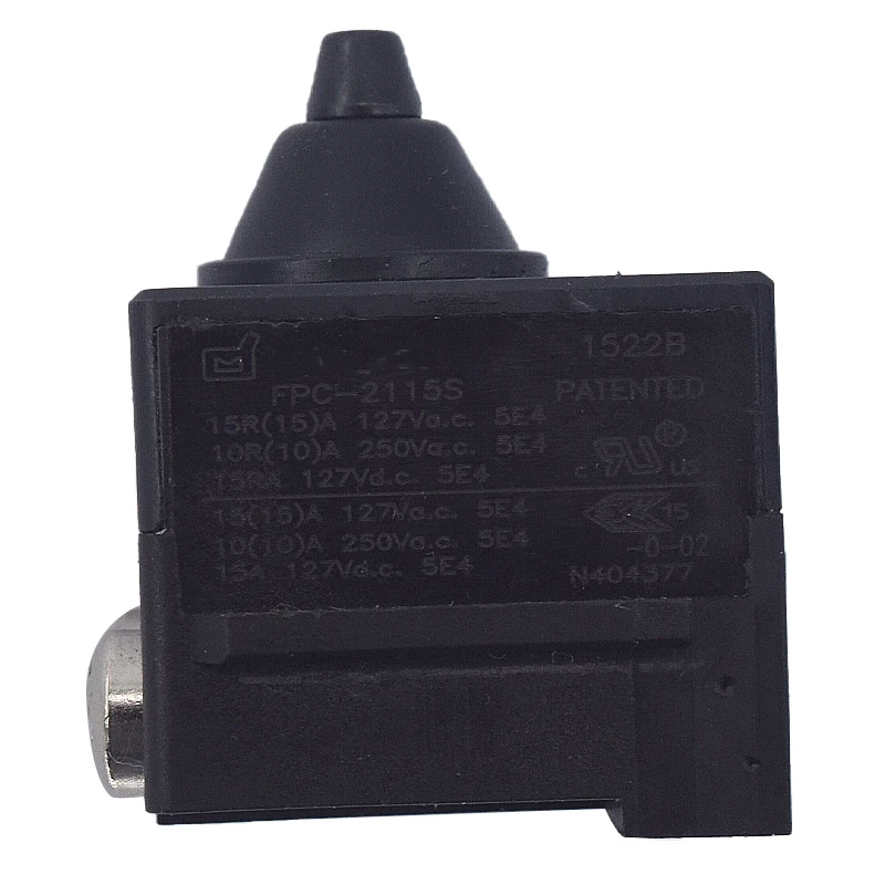 1 шт. для DEFOND Часть # N404377 выключатель для угловой шлифовальной машины 1522B 15A 127VAC/10A 250VAC
1 шт. для DEFOND Часть # N404377 выключатель для угловой шлифовальной машины 1522B 15A 127VAC/10A 250VAC