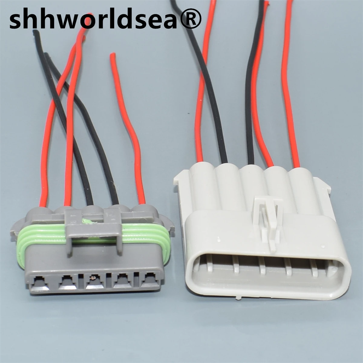 shhworldsea 5 Pin Automotive Waterproof Male Female Wiring Plug Grey Electric Connector 1218-6400 12084891 DJ7055W-2.8-21
shhworldsea 5 Pin Automotive Waterproof Male Female Wiring Plug Grey Electric Connector 1218-6400 12084891 DJ7055W-2.8-21