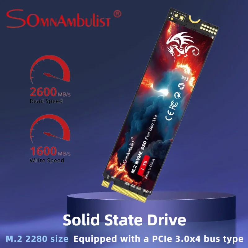 SomnAmbulist SSD M2 NVME 128GB 256GB 512GB 1TB SSD M.2 2280 PCIe 3.0 Internal Solid State Drive For Laptop Desktop Game Console
SomnAmbulist SSD M2 NVME 128GB 256GB 512GB 1TB SSD M.2 2280 PCIe 3.0 Internal Solid State Drive For Laptop Desktop Game Console