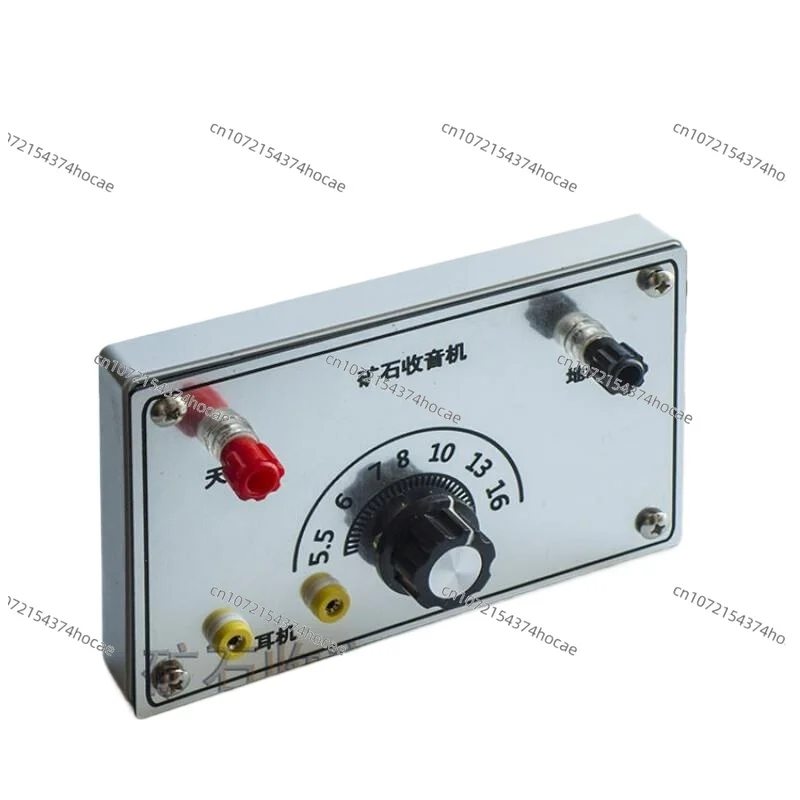 Mineral radio, DIY kit, welding free and hole free mineral radio, easy to assemble by hand
Mineral radio, DIY kit, welding free and hole free mineral radio, easy to assemble by hand