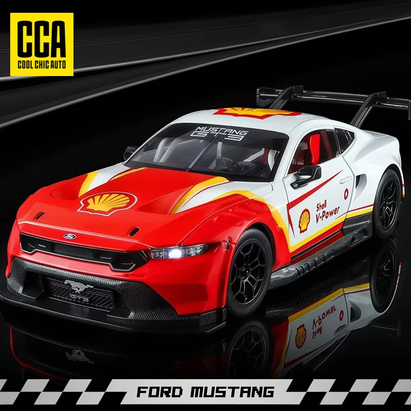 1:24 Ford Mustang GT3 Co-брендовая версия, модель спортивного автомобиля из сплава, металлическая гусеничная гоночная машина, модель автомобиля, звук и свет, детская игрушка в подарок
1:24 Ford Mustang GT3 Co-брендовая версия, модель спортивного автомобиля из сплава, металлическая гусеничная гоночная машина, модель автомобиля, звук и свет, детская игрушка в подарок