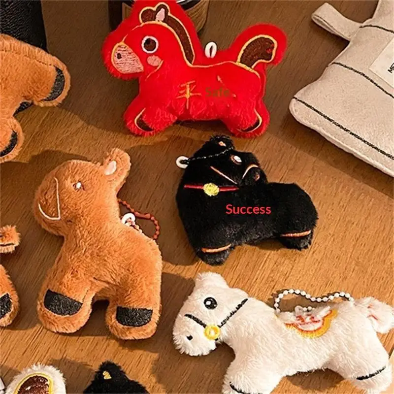 Pendant Bag Hanging Chinese New Year Blessing Souvenir Gifts Cute Year Of The Horse Pony Mascot Plush Doll Stuffed Toy Keychain
Pendant Bag Hanging Chinese New Year Blessing Souvenir Gifts Cute Year Of The Horse Pony Mascot Plush Doll Stuffed Toy Keychain