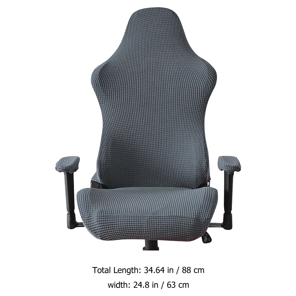 1 set Gaming Chair Cover Elastic Seat Slipcover Protector for Office Computer Chair Anti-Scratch Stretchable Washable for Kids
1 set Gaming Chair Cover Elastic Seat Slipcover Protector for Office Computer Chair Anti-Scratch Stretchable Washable for Kids