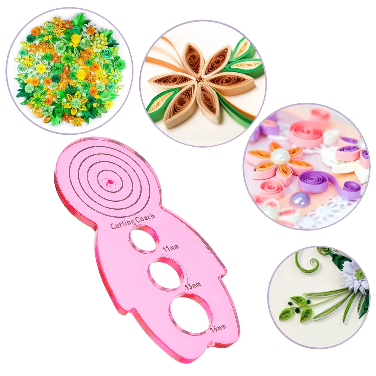 5 Pcs Paper Quilling Tools Set Premium Plastic Lightweight Portable DIY Craft Tool for Home Shop Classroom Decor
5 Pcs Paper Quilling Tools Set Premium Plastic Lightweight Portable DIY Craft Tool for Home Shop Classroom Decor