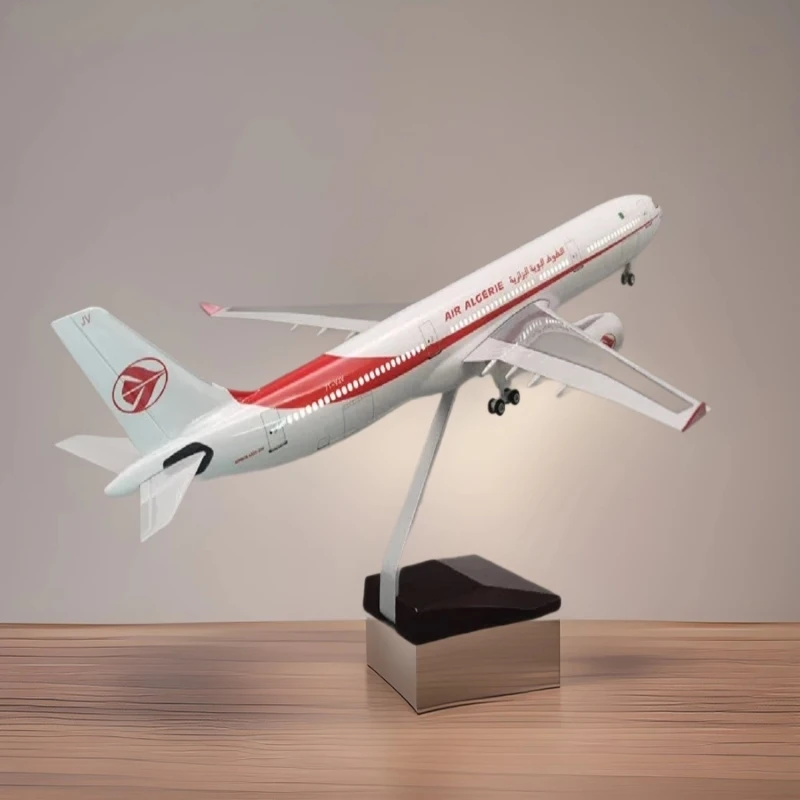 47cm Airplane A330 Air Algerie Airliner Plane Model Resin Planes With Base Wheel Landing Gear For Collection Home Decor
47cm Airplane A330 Air Algerie Airliner Plane Model Resin Planes With Base Wheel Landing Gear For Collection Home Decor