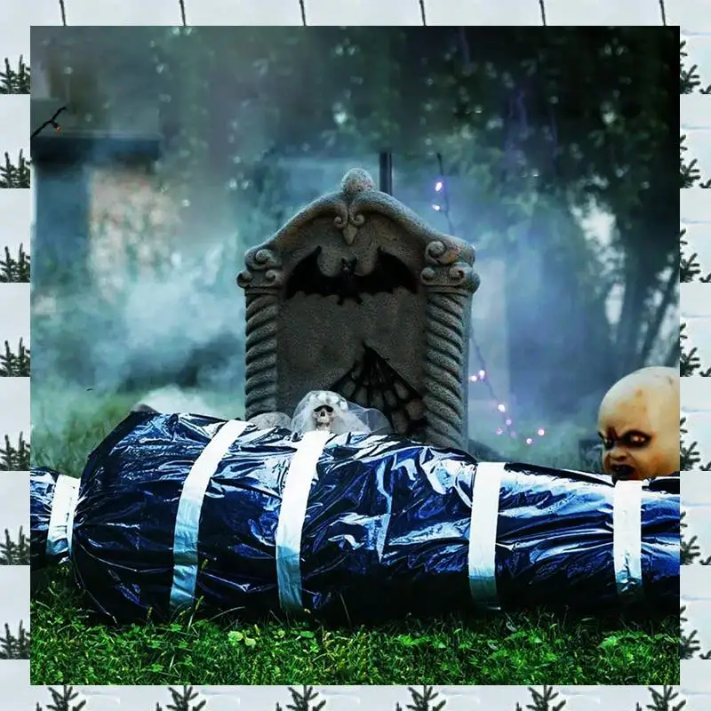 59Inch Halloween Corpse Props Set Yard Creepy Shroud Decoration Horror Bloody Bag Haunted House Hanging Decorations Durable B
59Inch Halloween Corpse Props Set Yard Creepy Shroud Decoration Horror Bloody Bag Haunted House Hanging Decorations Durable B