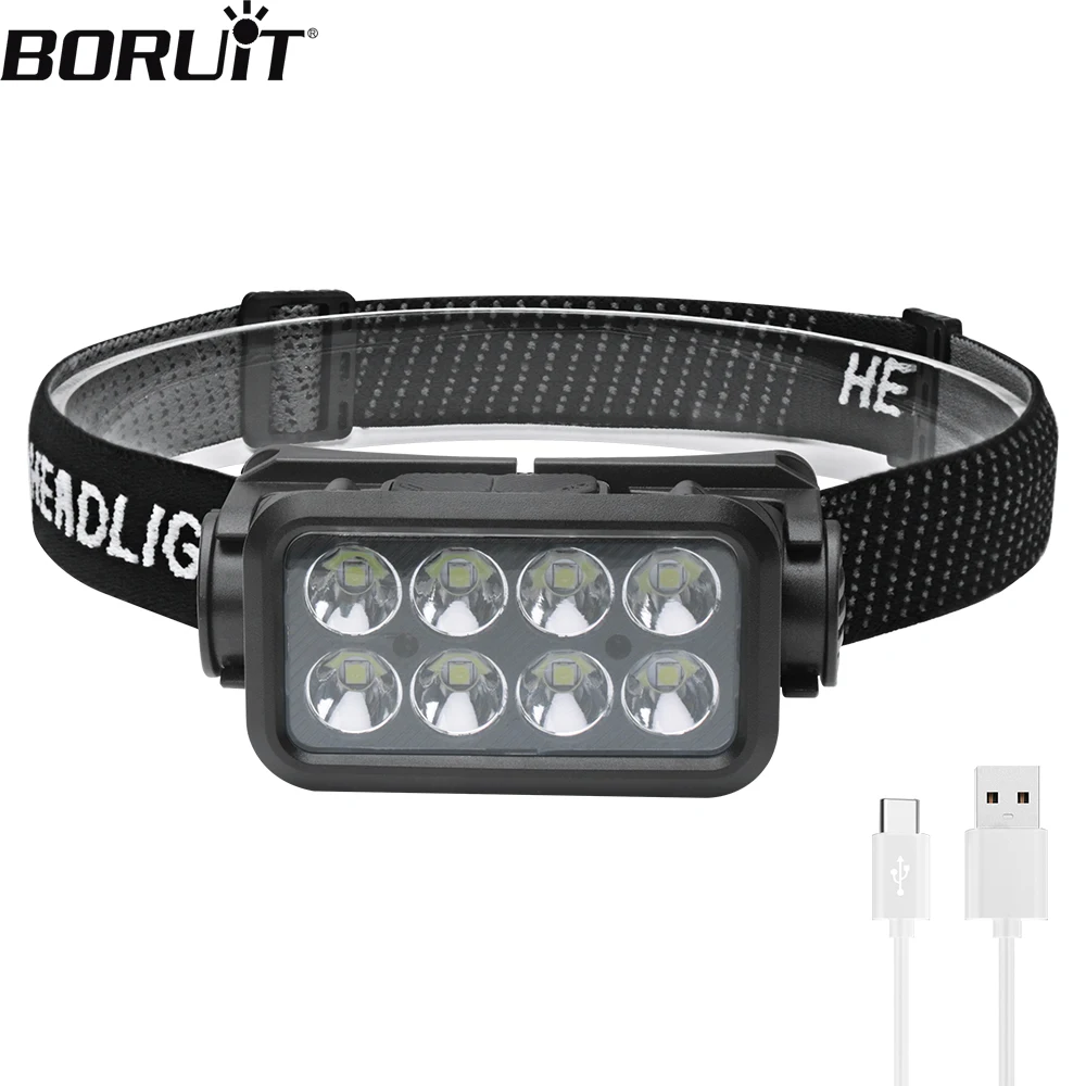 BORUiT K354 светодиодный Индукционная фара USB C перезаряжаемая Водонепроницаемая фара Встроенный аккумулятор уличный фонарь для кемпинга
BORUiT K354 светодиодный Индукционная фара USB C перезаряжаемая Водонепроницаемая фара Встроенный аккумулятор уличный фонарь для кемпинга
