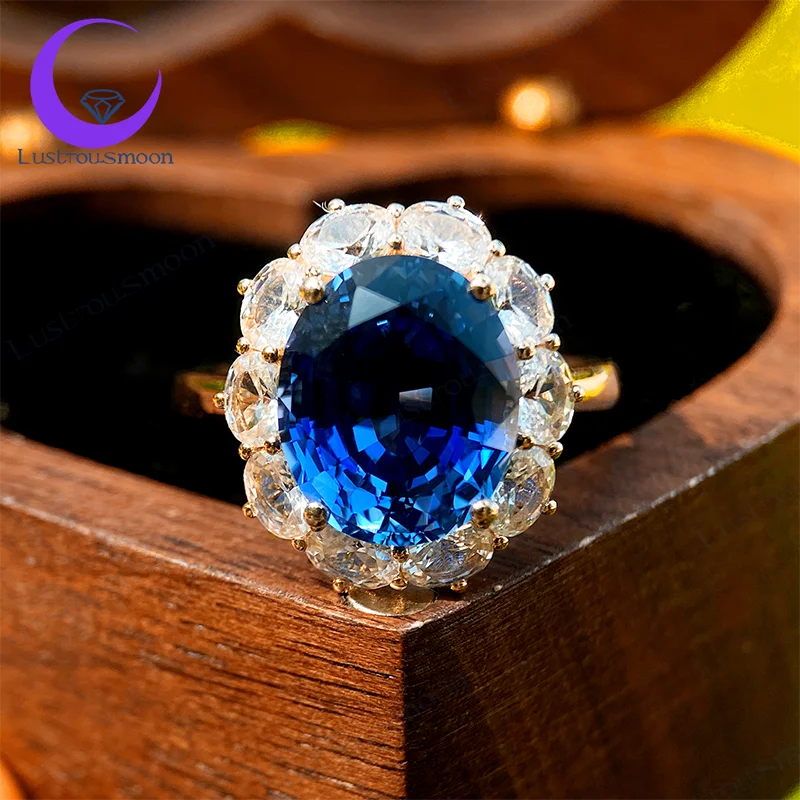 Lab Grown Sapphire Band for Women Solid 9K Gold Ring Oval Cut Accent Stone White Color for Engagement Anniversary Gifts Classic
Lab Grown Sapphire Band for Women Solid 9K Gold Ring Oval Cut Accent Stone White Color for Engagement Anniversary Gifts Classic