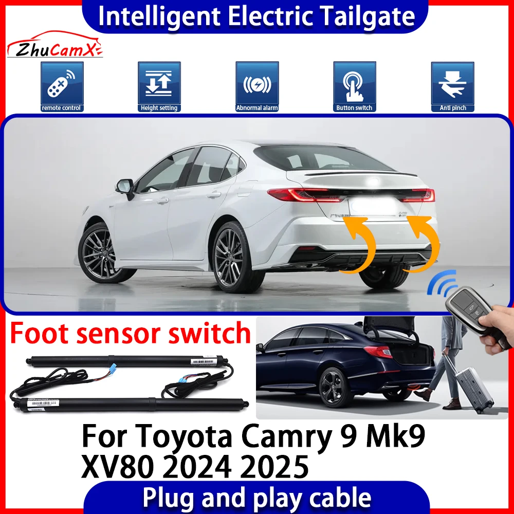 Car Automatic Lifting kit Opening Trunk Intelligent Electric Tail Gate Lift Tailgate for Toyota Camry 9 Mk9 XV80 2024 2025
Car Automatic Lifting kit Opening Trunk Intelligent Electric Tail Gate Lift Tailgate for Toyota Camry 9 Mk9 XV80 2024 2025