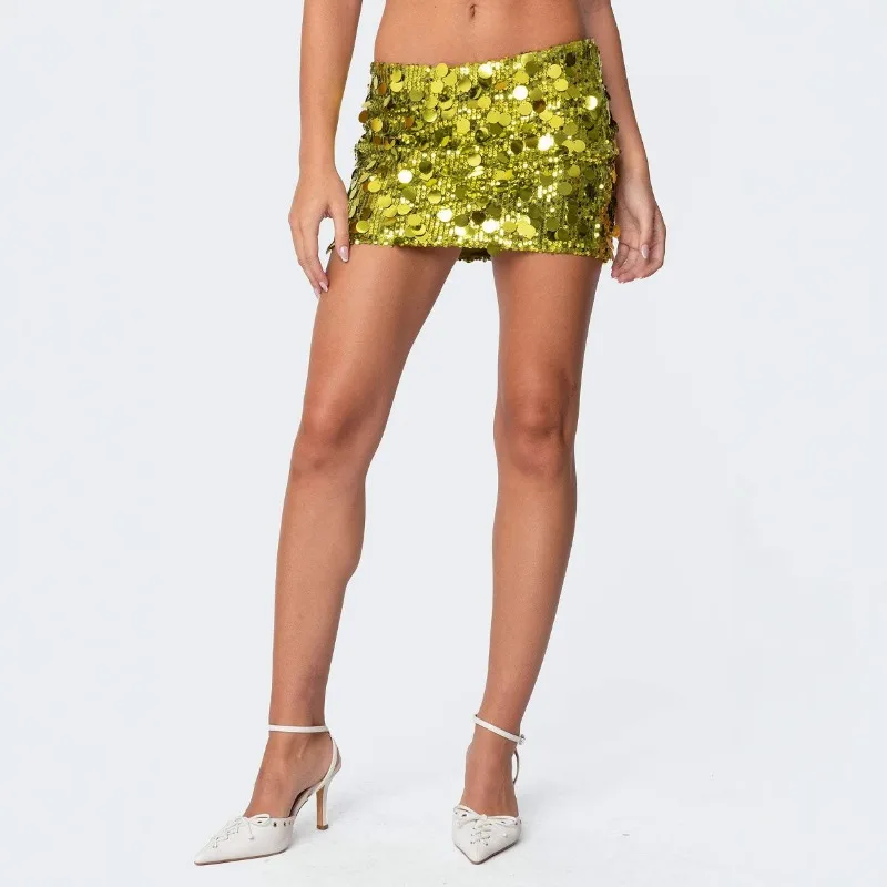 Y2k Sexy Irregular Sequin Fashion Mini Skirt Women Party Evening Dresses Club High Street Luxury Skirts Pink Skirt Goth Grunge
Y2k Sexy Irregular Sequin Fashion Mini Skirt Women Party Evening Dresses Club High Street Luxury Skirts Pink Skirt Goth Grunge