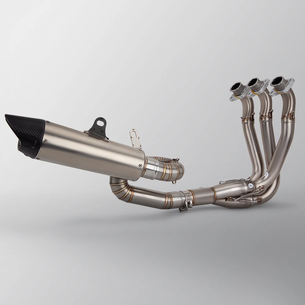 Motorcycle Full Set Exhaust System Header Pipe Zar Carbon Muffler Racing Line For Triumph Street Triple 765 R S RS 765RS
Motorcycle Full Set Exhaust System Header Pipe Zar Carbon Muffler Racing Line For Triumph Street Triple 765 R S RS 765RS