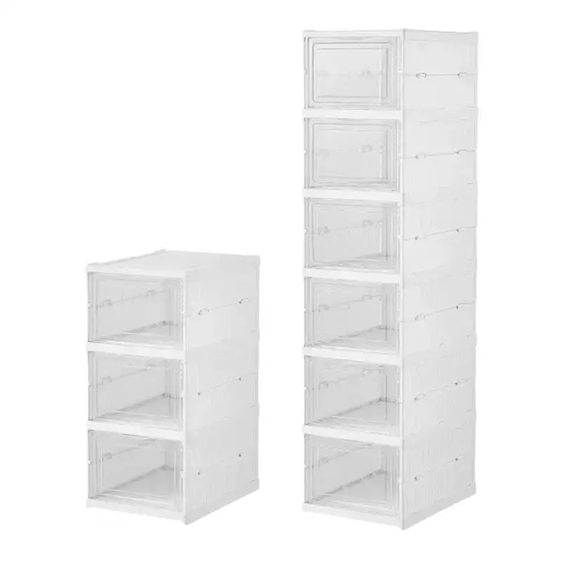 Shoe Storage Boxes Stackable Thickened Foldable Shoe Storage Box Large Capacity Shoe Display Case Room Organization Stylish Cubb
Shoe Storage Boxes Stackable Thickened Foldable Shoe Storage Box Large Capacity Shoe Display Case Room Organization Stylish Cubb