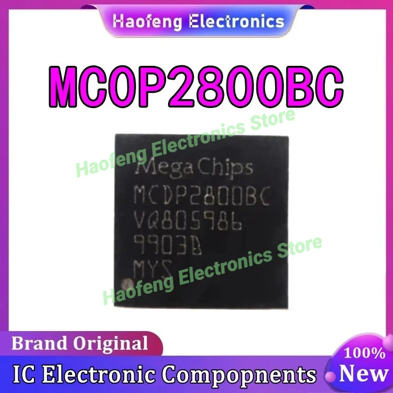 2 шт. MCDP2800BC MC0P2800BC BGA микросхема 100% новый оригинал на складе
2 шт. MCDP2800BC MC0P2800BC BGA микросхема 100% новый оригинал на складе