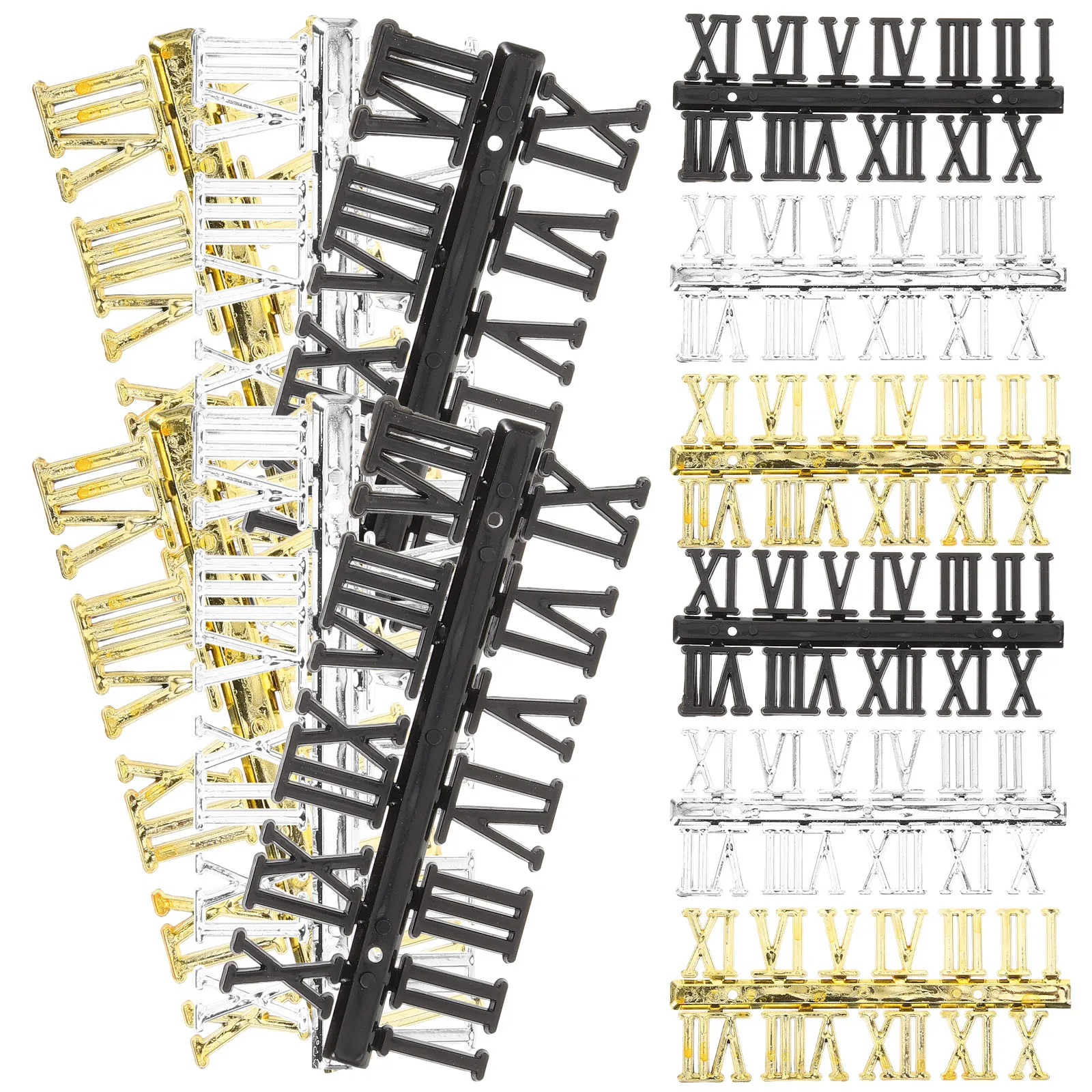 12 Pcs Roman Numerals Clock Numbers Kit 2 3cm Gold Silver Black DIY Wall Clock Parts Accessories Replacement Numerals For Craft
12 Pcs Roman Numerals Clock Numbers Kit 2 3cm Gold Silver Black DIY Wall Clock Parts Accessories Replacement Numerals For Craft