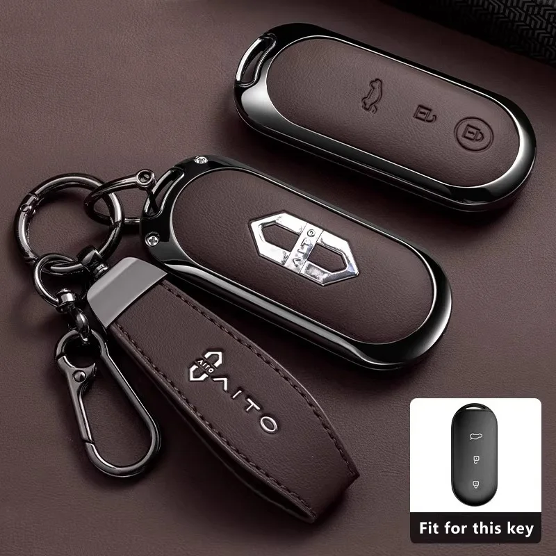 Zinc Alloy Car Key Case for HUAWEI Aito M5 M7 2022 2024 2026 Keychain Remote Cover Bag Shell Ring Holder Fob Accessories
Zinc Alloy Car Key Case for HUAWEI Aito M5 M7 2022 2024 2026 Keychain Remote Cover Bag Shell Ring Holder Fob Accessories