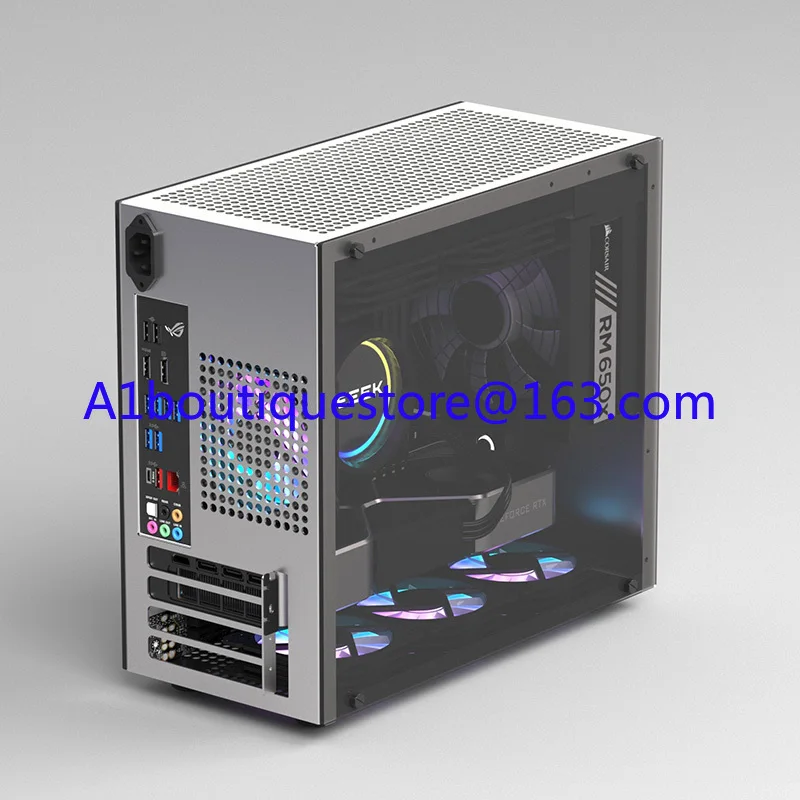 Блок питания ATX 240 с водяным охлаждением 120, боковое прозрачное шасси из алюминиевого сплава с водяным охлаждением, 2023 новое шасси GEEEK M8,
Блок питания ATX 240 с водяным охлаждением 120, боковое прозрачное шасси из алюминиевого сплава с водяным охлаждением, 2023 новое шасси GEEEK M8,