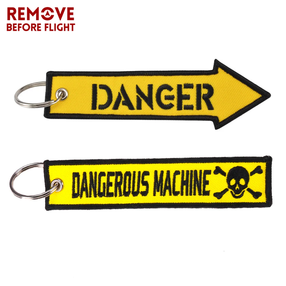 2 PCs Yellow Danger Key Chain Tag Fashion Skull Car Keychain Key Holder for Motorcycles Key Fob Embroidery Christmas Gifts
2 PCs Yellow Danger Key Chain Tag Fashion Skull Car Keychain Key Holder for Motorcycles Key Fob Embroidery Christmas Gifts