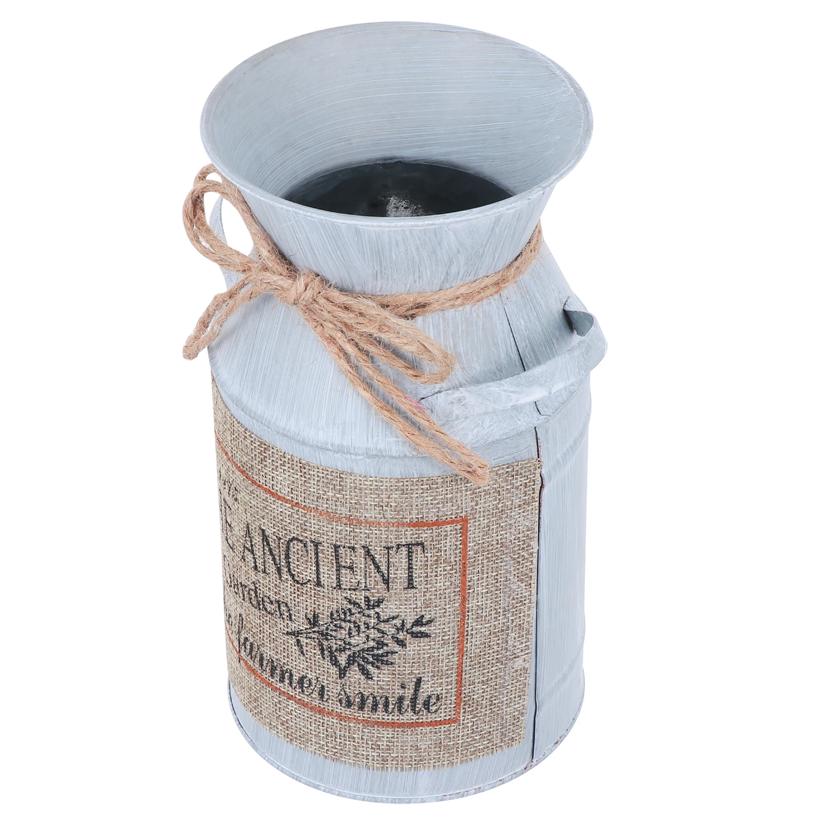 1Pcs Vintage Iron Flower Bucket Creative Milk Jug Planting Container Rustic Flower Pot Home Office Garden Decor Gift
1Pcs Vintage Iron Flower Bucket Creative Milk Jug Planting Container Rustic Flower Pot Home Office Garden Decor Gift