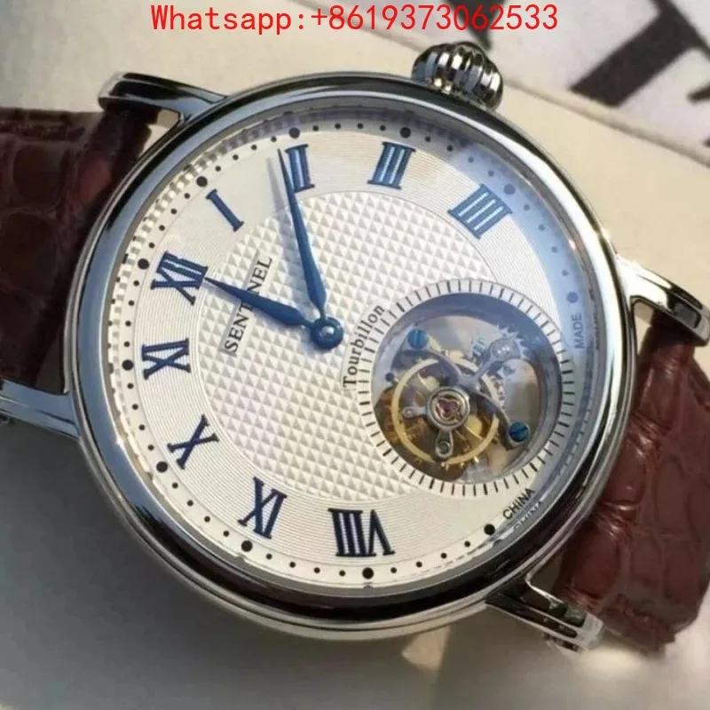 Tourbillon Movement Watch ST8002ZS Watch..American Alligator Leather Belt Sapphire Men's Mechanical Watch
Tourbillon Movement Watch ST8002ZS Watch..American Alligator Leather Belt Sapphire Men's Mechanical Watch