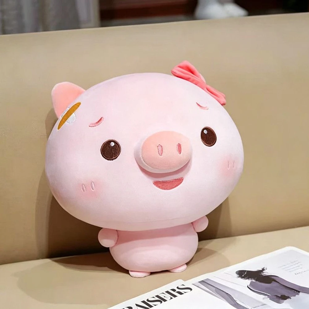 Kawaii Big-head Soft Pig Fur Plush Toy for Sleeping Sofa Pillow Pig Doll as a Birthday and Christmas Gift for Children
Kawaii Big-head Soft Pig Fur Plush Toy for Sleeping Sofa Pillow Pig Doll as a Birthday and Christmas Gift for Children