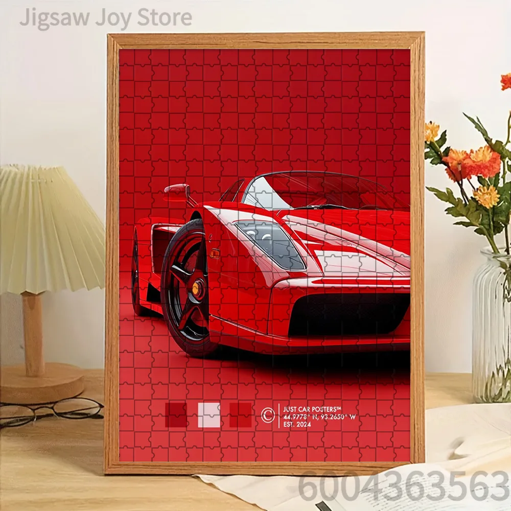 Paper Jigsaw Puzzle Striking Red High-Performance Supercar Front View Artwork Monochromatic Red Tone Design Creative Home Wall D
Paper Jigsaw Puzzle Striking Red High-Performance Supercar Front View Artwork Monochromatic Red Tone Design Creative Home Wall D