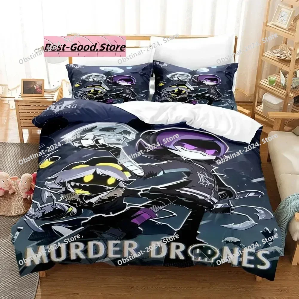 Murder Drones Bedding Set Single Twin Full Queen King Size Bed Set Aldult Kid Bedroom Duvetcover Sets 3D Print Anime 2022
Murder Drones Bedding Set Single Twin Full Queen King Size Bed Set Aldult Kid Bedroom Duvetcover Sets 3D Print Anime 2022