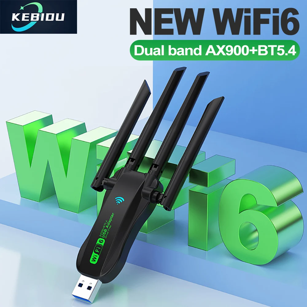 900 Мбит/с Wi-Fi USB Bluetooth-адаптер WiFi6 двухдиапазонный 2,4G + 5,8 ГГц 4 антенный ключ USB 2.0 высокоскоростной приемник беспроводной карты для ноутбука
900 Мбит/с Wi-Fi USB Bluetooth-адаптер WiFi6 двухдиапазонный 2,4G + 5,8 ГГц 4 антенный ключ USB 2.0 высокоскоростной приемник беспроводной карты для ноутбука