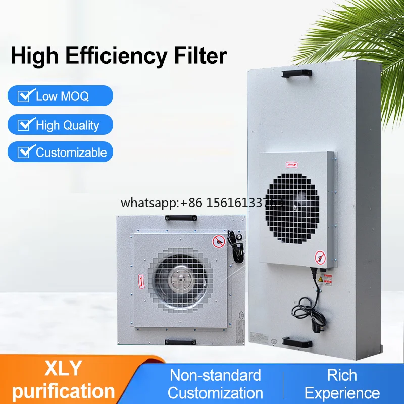 Modular FFU System, H13 HEPA, Plug-and-Play Design for Lab Cleanrooms | Customized Size Available Air Filter
Modular FFU System, H13 HEPA, Plug-and-Play Design for Lab Cleanrooms | Customized Size Available Air Filter
