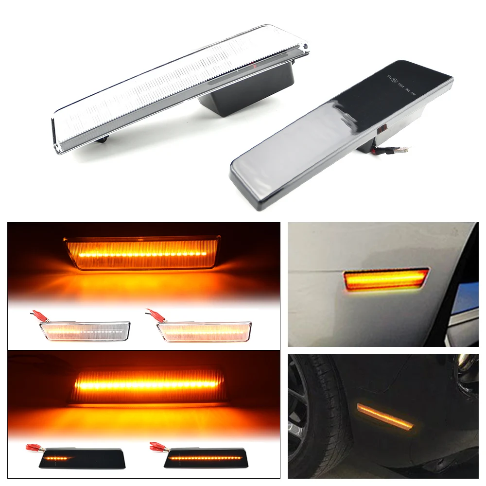 Dynamic Blinker For Dodge Challenger 2008-2014 Charger 2011-2014 LED Turn Signal Light Side Mirror Lamp
Dynamic Blinker For Dodge Challenger 2008-2014 Charger 2011-2014 LED Turn Signal Light Side Mirror Lamp