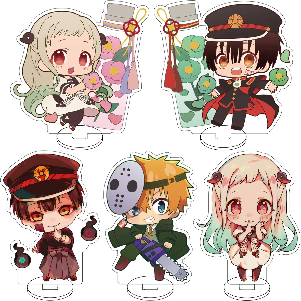 Anime Toilet-bound Hanako-kun Hanako Yugi Amane Yashiro Nene Akane Aoi Cos 10CM Acrylic Figure Stand Cute Ornaments Gifts
Anime Toilet-bound Hanako-kun Hanako Yugi Amane Yashiro Nene Akane Aoi Cos 10CM Acrylic Figure Stand Cute Ornaments Gifts