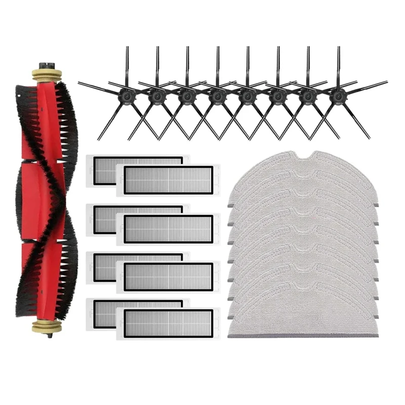 Для Roborock S5/S5 Max/S6/S6 Maxv/S6 Pure/E4/E5/S51/S52/S55 Роликовая боковая щетка с фильтром Аксессуары для швабры
Для Roborock S5/S5 Max/S6/S6 Maxv/S6 Pure/E4/E5/S51/S52/S55 Роликовая боковая щетка с фильтром Аксессуары для швабры