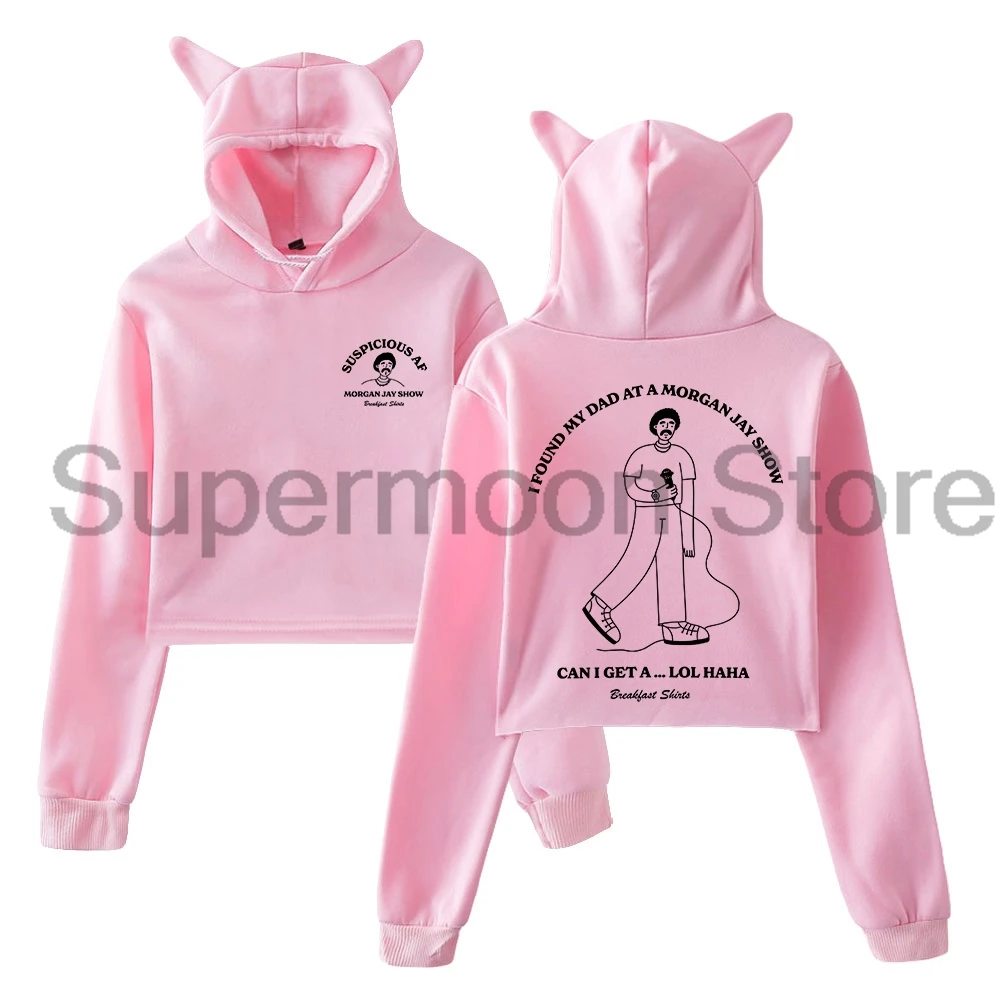 Morgan Jay Show 2025 Merch Hoodie Female Cat Ears Hooded Sweatshirt Long Sleeve Crop Top Women's Clothes
Morgan Jay Show 2025 Merch Hoodie Female Cat Ears Hooded Sweatshirt Long Sleeve Crop Top Women's Clothes