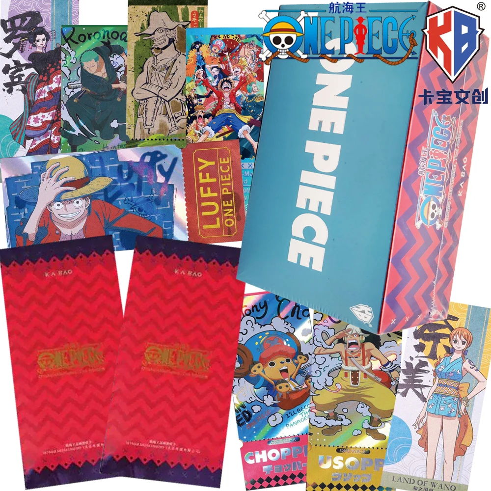 Official Kabao One Piece Laser Ticket Cards Surprise Collection Trendy Classic Anime Creative Hobby Card Toy Gift for Boy Girl
Official Kabao One Piece Laser Ticket Cards Surprise Collection Trendy Classic Anime Creative Hobby Card Toy Gift for Boy Girl