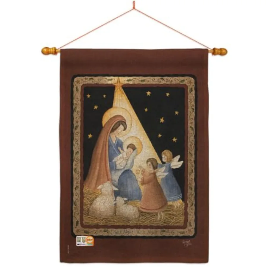 Christmas Nativity Tapestry Wood Dowel Set Rod Home Applique Banner Textile Poster Flag Pole Room Wall Scroll Hanging Religious
Christmas Nativity Tapestry Wood Dowel Set Rod Home Applique Banner Textile Poster Flag Pole Room Wall Scroll Hanging Religious
