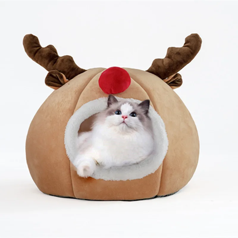 Christmas Elk Deep sleep Comfort Winter Cat Bed Little Mat Basket For Cat House Products Pets Tent Cozy Cave Indoor Beds
Christmas Elk Deep sleep Comfort Winter Cat Bed Little Mat Basket For Cat House Products Pets Tent Cozy Cave Indoor Beds