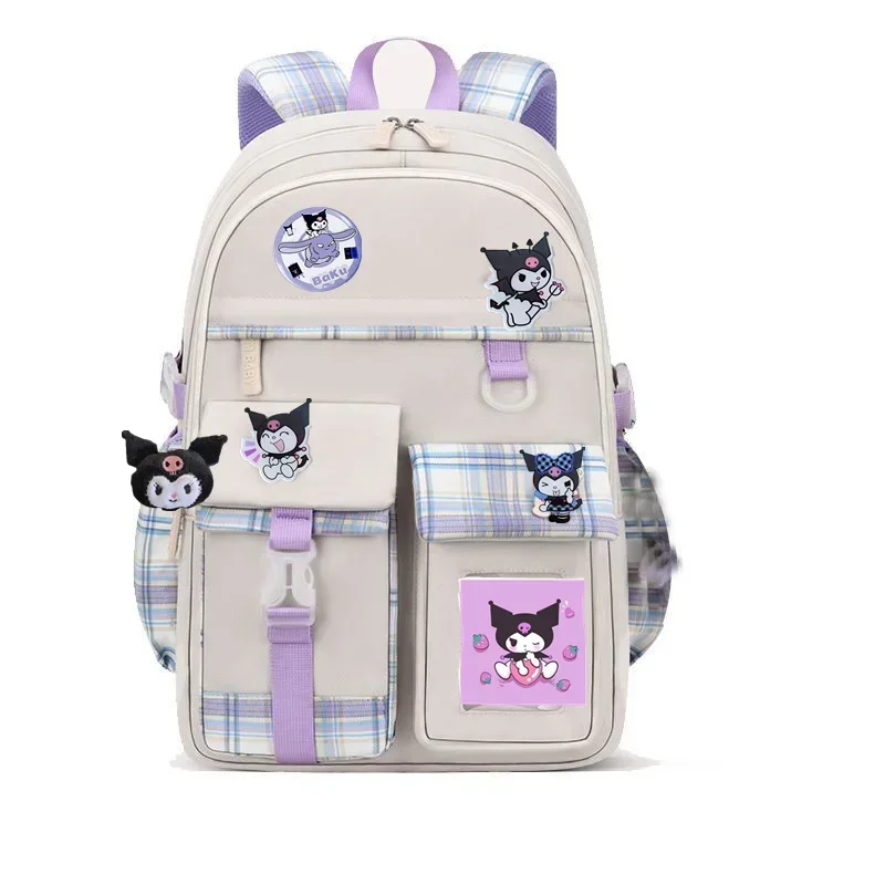 Sanrio hello kitty girl backpack middle school student shoulder bag kuromi student schoolbag handbag
Sanrio hello kitty girl backpack middle school student shoulder bag kuromi student schoolbag handbag