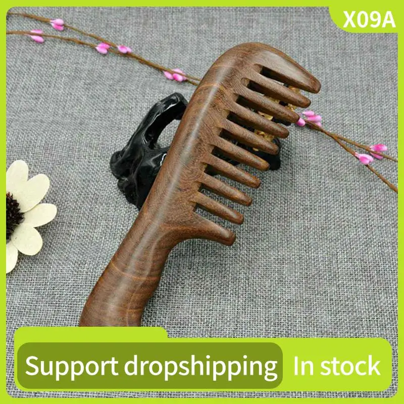 X09A 4X Sandalwood Wide Tooth Comb Curly Hair Portable Coarse Tooth Wooden Comb Hair Massage Tool Coarse
X09A 4X Sandalwood Wide Tooth Comb Curly Hair Portable Coarse Tooth Wooden Comb Hair Massage Tool Coarse