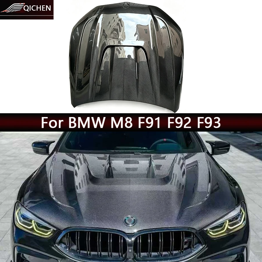 For BMW M8 F91 F92 F93 Dry Carbon Fiber Hood Forged carbon Engine Cover Hood Car Headliner Car Accessories Body Kit
For BMW M8 F91 F92 F93 Dry Carbon Fiber Hood Forged carbon Engine Cover Hood Car Headliner Car Accessories Body Kit