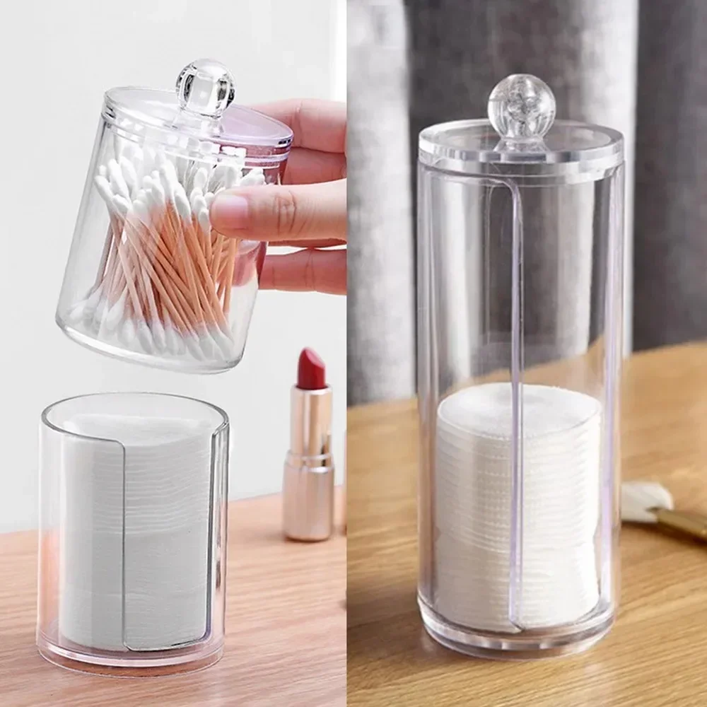 Acrylic Makeup Organizer Cotton Swabs Containerwith Bamboo Lid Cosmetic Transparent Box Cotton Pad Organizer Jewelry Box Box
Acrylic Makeup Organizer Cotton Swabs Containerwith Bamboo Lid Cosmetic Transparent Box Cotton Pad Organizer Jewelry Box Box