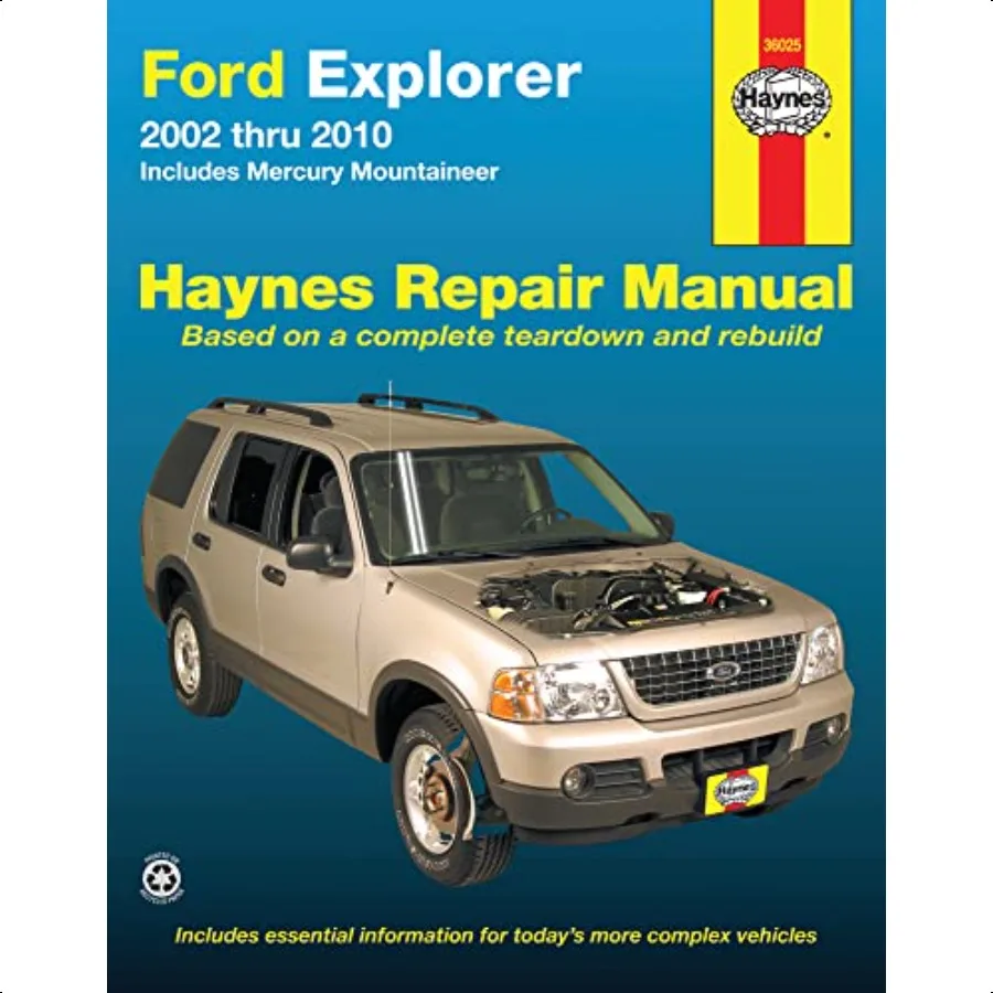 Ford Explorer и Mercury Mountaineer 2002 thru 2010, руководство по ремонту Haynes: включает Mercury Mountineer
Ford Explorer и Mercury Mountaineer 2002 thru 2010, руководство по ремонту Haynes: включает Mercury Mountineer