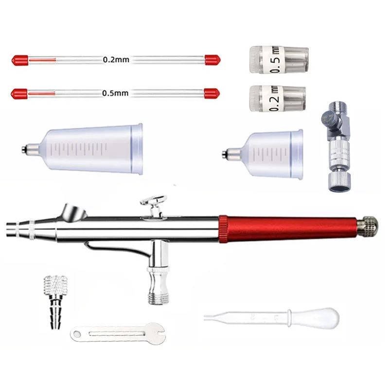 0.2/0.3/0.5 airbrush trigger pneumatic spray tool portable pneumatic paint sprayer suitable for makeup manicure tattoo art
0.2/0.3/0.5 airbrush trigger pneumatic spray tool portable pneumatic paint sprayer suitable for makeup manicure tattoo art