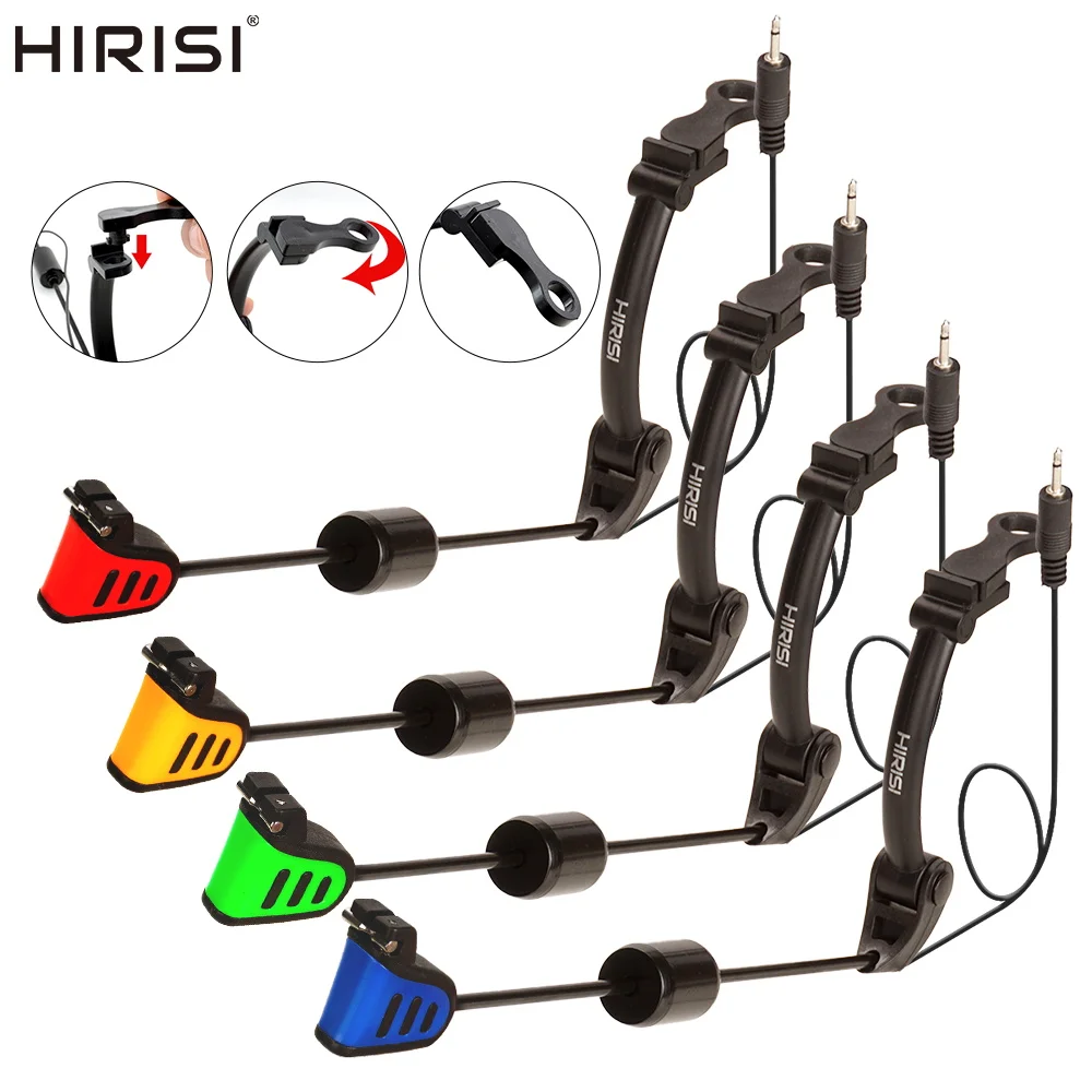Hirisi B2050 4Pcs Carp Fishing Swingers Hard Bar Bite Indicator Quick Change Connector Night Carp Fishing Tackle Accessories
Hirisi B2050 4Pcs Carp Fishing Swingers Hard Bar Bite Indicator Quick Change Connector Night Carp Fishing Tackle Accessories
