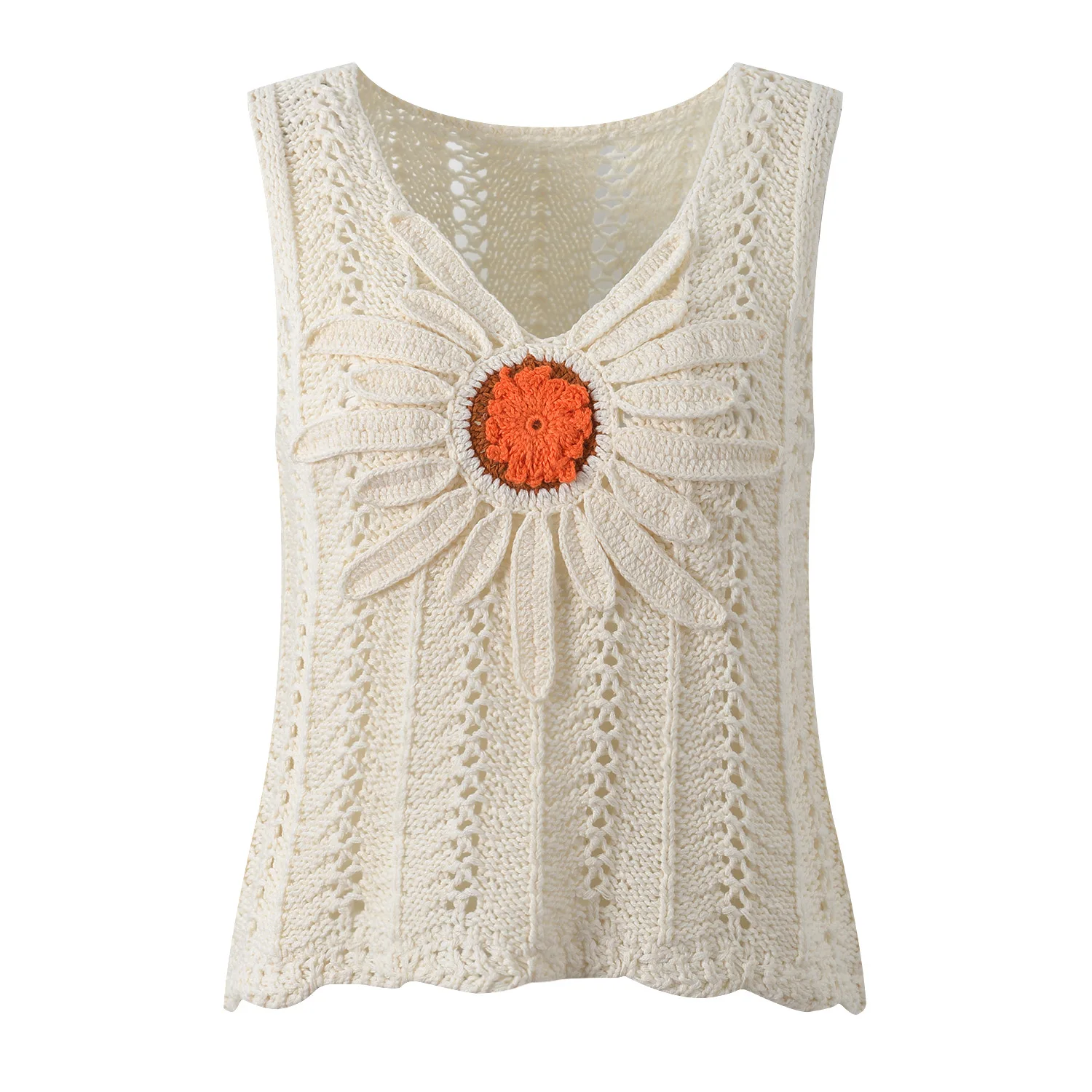 Daisy Crochet Hollow out ort Knitted Vest Top Summer 2025 Faion Agel Svel Women's Gentle Sle Bright Tead
Daisy Crochet Hollow out ort Knitted Vest Top Summer 2025 Faion Agel Svel Women's Gentle Sle Bright Tead